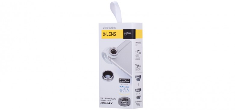 Momax X-Lens 2 in 1 Superior Lens (Silver)